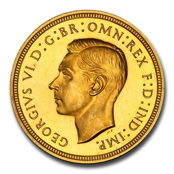 1937 Great Britain Gold Sovereign George VI PR-64 PCGS 1937 Great Britain Gold Sovereign George VI PR-64 PCGS